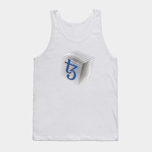 Tezos [3D block] Tank Top